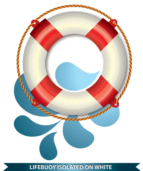 Leven buoy — Stockvector