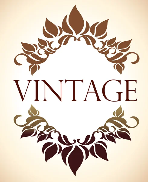 Vintage Frame — Stock Vector