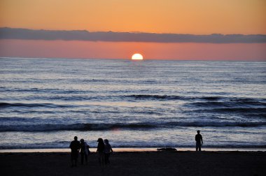 MIssion Beach, San Diego, California clipart