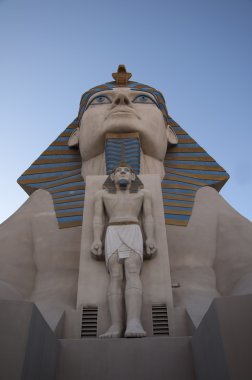 Sphinx Statue, Luxor Hotel clipart