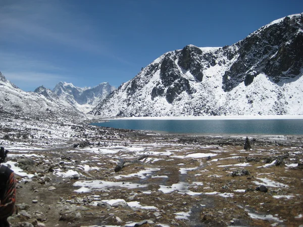 Uitzicht Vanaf Himalaya Expeditie 2009 — Stockfoto