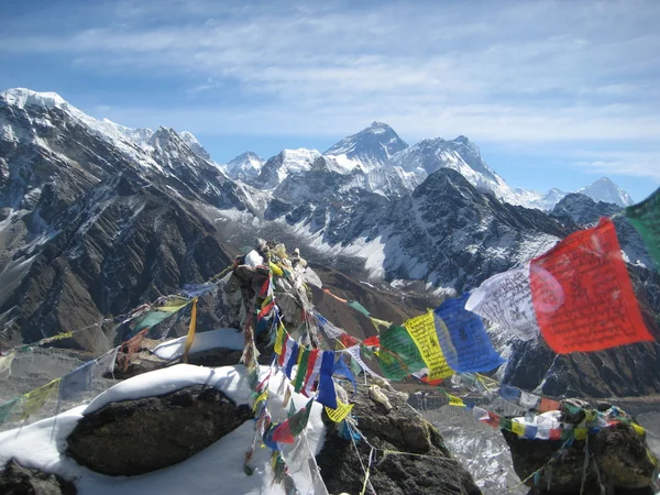 Uitzicht Vanaf Himalaya Expeditie 2009 — Stockfoto