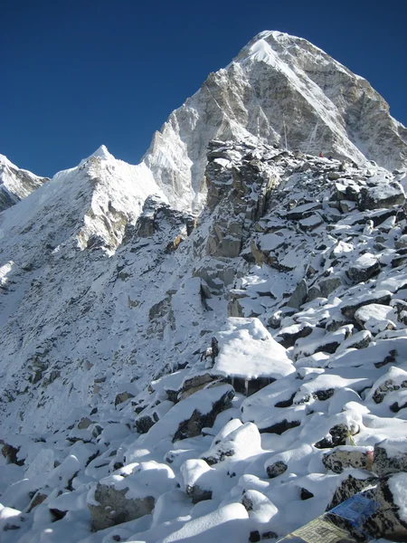 Гималайская экспедиция — стоковое фото