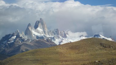 Cerro torre, los glaciares Milli Parkı, patagonia, Arjantin