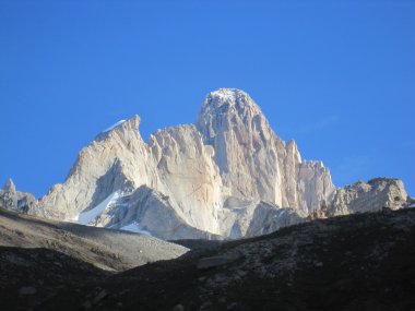 Cerro torre, los glaciares Milli Parkı, patagonia, Arjantin