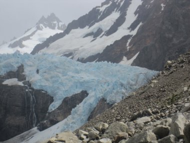 Cerro torre, los glaciares Milli Parkı, patagonia, Arjantin