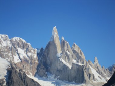 Cerro torre, los glaciares Milli Parkı, patagonia, Arjantin