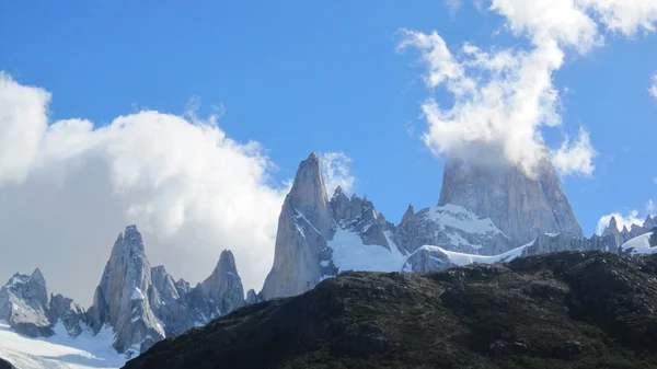Cerro Torre Parque Nacional Los Glaciares Patagonia Argentina — Foto de Stock