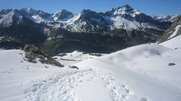 Allgau mountains winter — Stock Photo, Image
