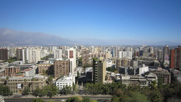Stad santiago Chili Zuid-Amerika Rechtenvrije Stockafbeeldingen