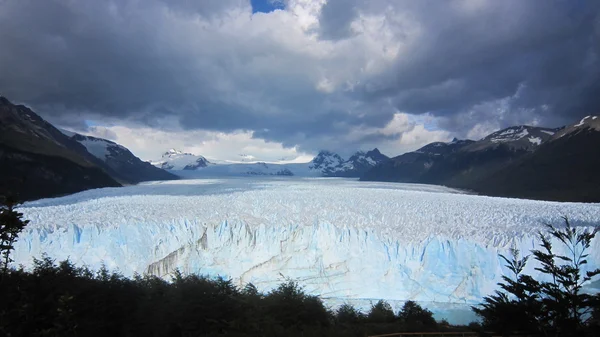 Výhled Ledovec Perito Moreno Stock Snímky