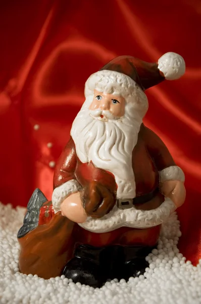 Estatueta de Papai Noel — Fotografia de Stock