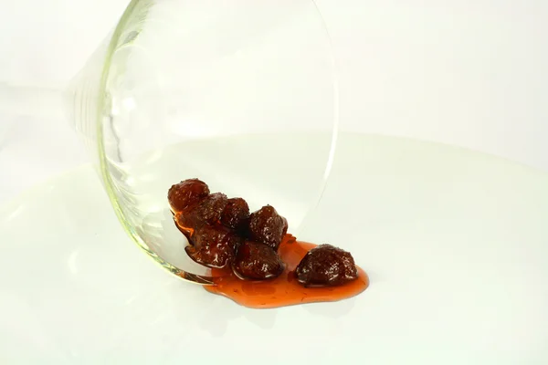 Marmellata di fragole — Foto Stock