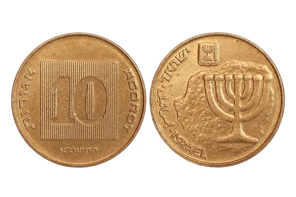 Монеты Израиля — стоковое фото