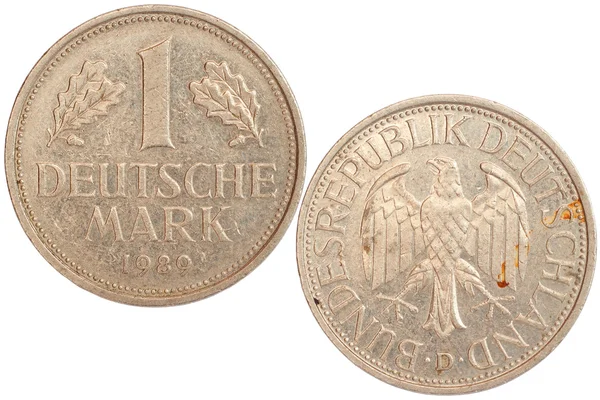 Seltene Münze Deutschlands — Stockfoto