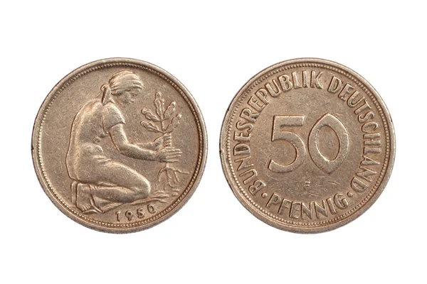 Редкие монеты Германии — стоковое фото