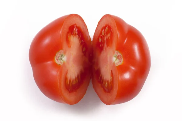 Tomate Auf Weißem Hintergrund — Stockfoto