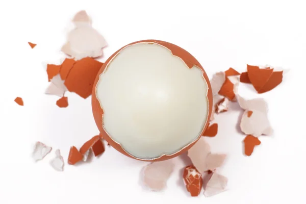 Egg White Background — Stock Photo, Image