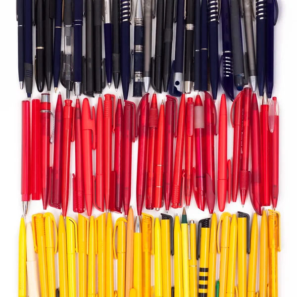 Vlag van Duitsland van de pennen — Stockfoto