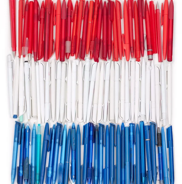 Bandeira dos Países Baixos das canetas — Fotografia de Stock