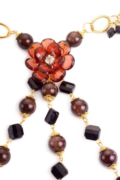 Elegent necklace closeup — Stock Photo, Image