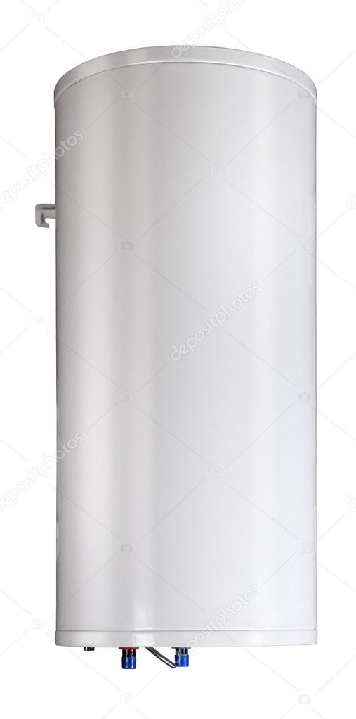Gas boiler isolated on a white background. Including clipping path