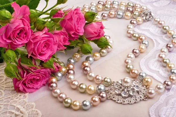 Roses and luxury closeup — Stock Photo, Image