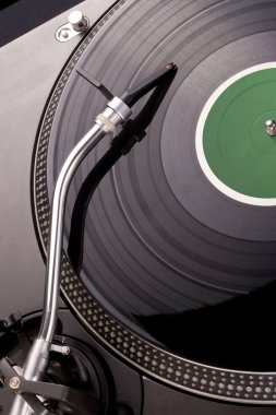 Dj’s turntable clipart