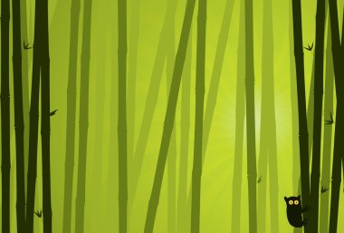 Bamboo Background clipart