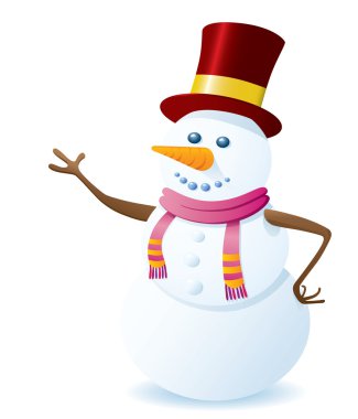 Snowman clipart