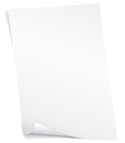 Пустая векторная страница
