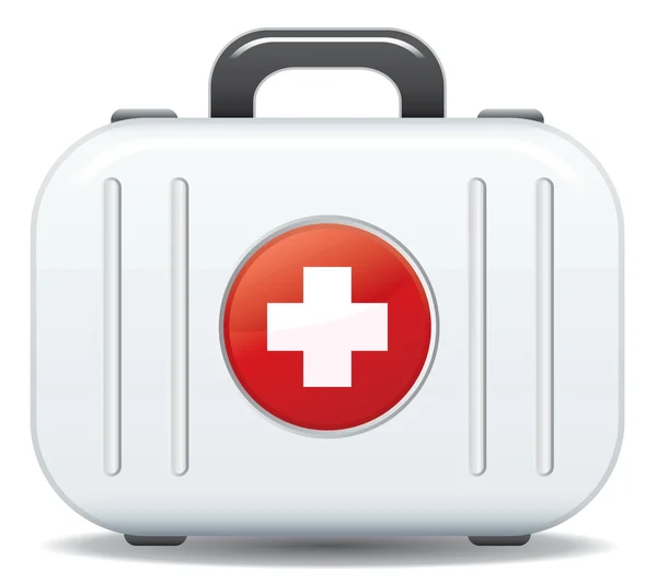 First Aid Box Icon Vector Format — Stock Vector