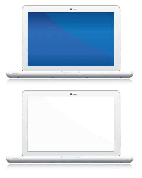 Laptop set — Stock Vector