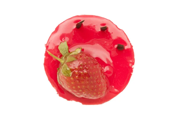 Dessert fraise — Photo