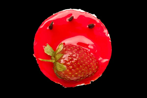 Κέικ φράουλα — Φωτογραφία Αρχείου