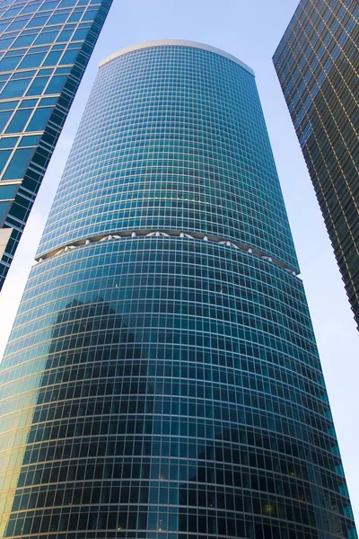 金融高層ビル建物 モスクワ都市 地区の一部 — ストック写真