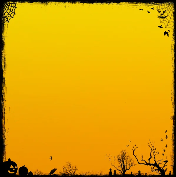 Orange Halloween Background Halloween Backgrounds Collection See More Portfolio — Stock Photo, Image