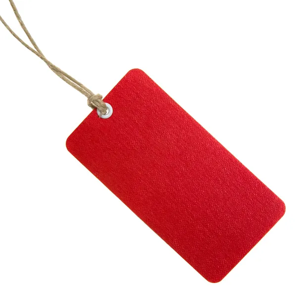 Red Tag — Stock Photo, Image