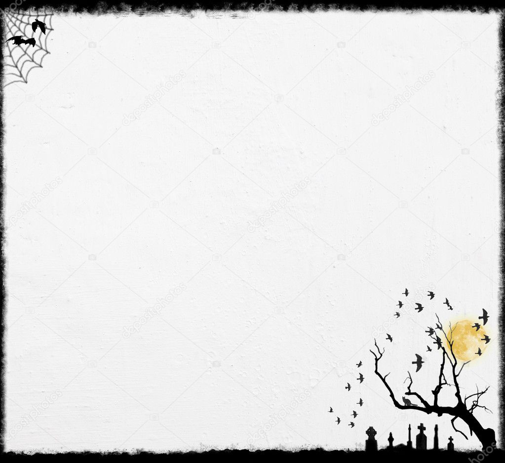 White Halloween Background. Halloween Backgrounds Collection - see more in my portfolio.