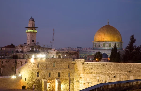 이스라엘 - 예루살렘에 있는 바위의 돔 — 스톡 사진