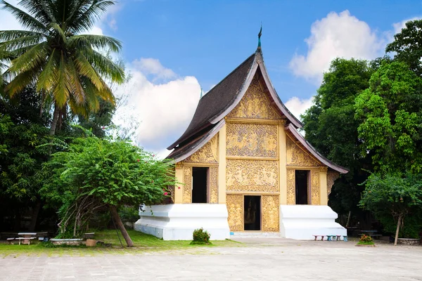 老挝卢安普拉邦古寺 — 图库照片