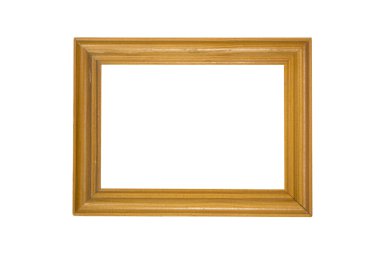 Wooden Photo Frame. Frames Series. clipart