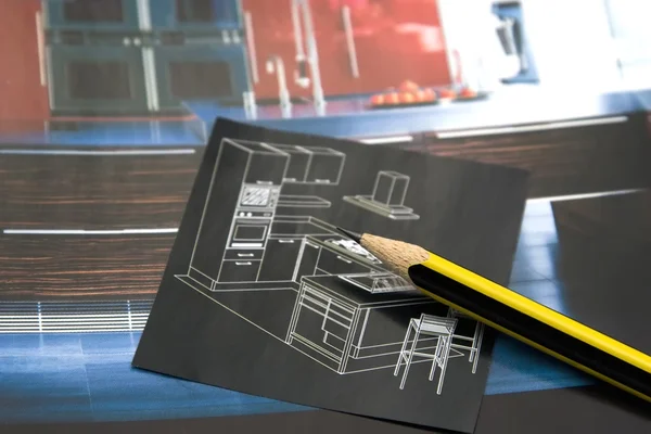 ᐈ Un boceto imágenes de stock, fotos boceto cocina | descargar en