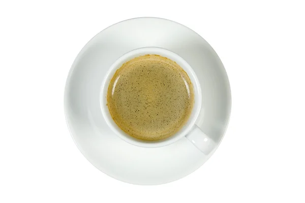 Tazza di caffè isolato — Foto Stock