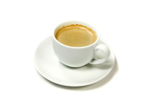 Šálek kávy izolovaný — Stock fotografie