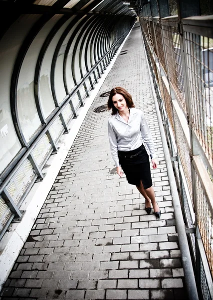 Businesswoman Walking — Stock Photo, Image