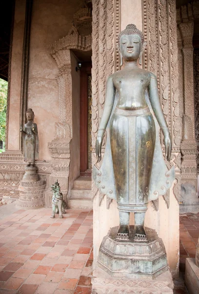 Wat Phra Keo Altar Emerald Buddha Вьентьян Лаос — стоковое фото