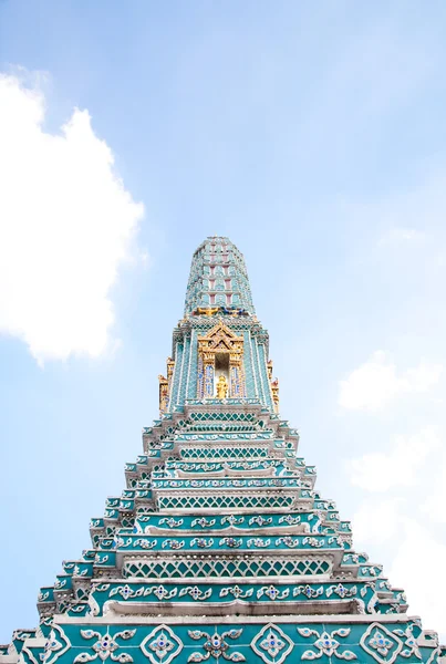 Χρώμα Παγόδα Μεγάλο Παλάτι Μπανγκόκ — Φωτογραφία Αρχείου