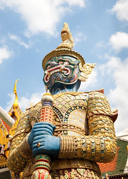 Guarda Daemon Palácio Real Bancoc Tailândia — Fotografia de Stock