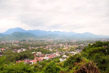 luang prabang genelinde doğal görünümü